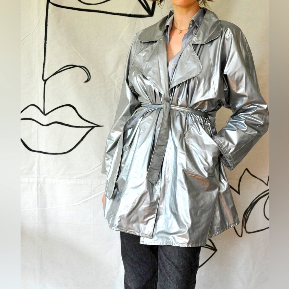 *VINTAGE* WIPPETTE NWOT METALLIC JACKET!!!